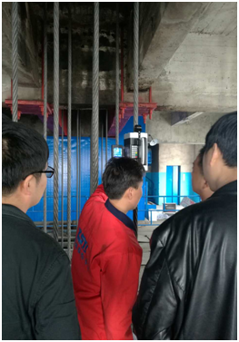 TST蘑菇视频免费版下载便攜式探傷監測係統在平煤集團現場大顯身手